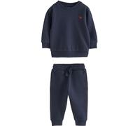 NEXT Ragazzo Completo con felpa e pantaloni da jogging con logo Blu marino 18 Mesi-24 Mesi