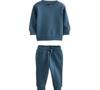 NEXT Ragazzo Completo con felpa e pantaloni da jogging tinta unita Blu alzavola numeric 98-numeric 104