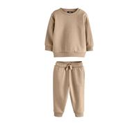 NEXT Ragazzo Completo con felpa e pantaloni da jogging tinta unita Pietra 5 Anni-6 Anni