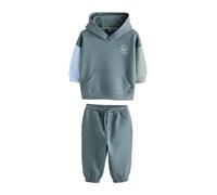 NEXT Ragazzo Completo felpa con cappuccio e pantaloni da jogging Blu 2 Anni-3 Anni