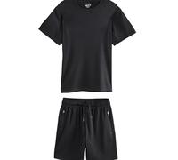 NEXT Ragazzo Completo T-shirt sportiva e shorts Nero 15 Anni