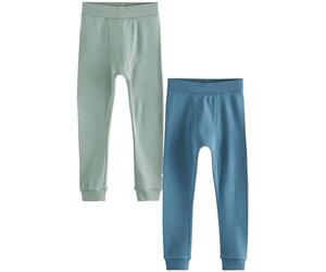 NEXT Ragazzo Confezione da 2 Leggings Termici Blue/Teal 3 Anni-4 Anni