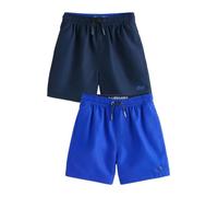 NEXT Ragazzo Confezione da 2 Shorts da Bagno | Standard, Mid Rise, Button, Lavabile in lavatrice