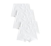 NEXT Ragazzo Confezione da 5 Boxer Aderenti Bianco 3 Anni-4 Anni