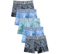 NEXT Ragazzo Confezione da 5 Boxer Aderenti Fantasia Blue Marble Print 5 Anni-6 Anni