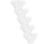 NEXT Ragazzo Confezione da 5 Slip Stampati in 100% Cotone Bianco 11 Anni-12 Anni