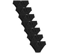 NEXT Ragazzo Confezione da 7 Slip in 100% Cotone Nero 7 Anni-8 Anni