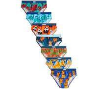 NEXT Ragazzo Confezione da 7 Slip in Cotone Bright Animals 5 Anni-6 Anni