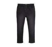 NEXT Ragazzo Jeans Elasticizzati con Elastico in Vita e vestibilità Regular Nero 14 Anni