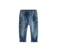 NEXT Ragazzo Jeans Super Morbidi Elasticizzati Senza Chiusura Vintage Wash 3 Anni