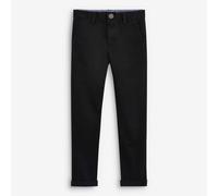 NEXT Ragazzo Pantaloni Chino Elasticizzati - vestibilità Skinny Nero 4 Anni