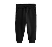 NEXT Ragazzo Pantaloni da Jogging Morbidi Slim in Jersey Nero 6 Mesi-9 Mesi
