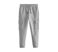NEXT Ragazzo Pantaloni da Jogging Stile Cargo con vestibilità Attillata Grigio 8 Anni