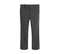 NEXT Ragazzo Pantaloni Skinny Formali ed Elasticizzati per la Scuola con Vita Regular Grigio 7 Anni