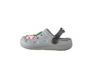 NEXT Ragazzo Pantofola Minecraft con Interno Caldo Grigio 32