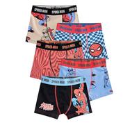 NEXT Ragazzo Spiderman - Confezione da 5 Boxer Rosso 2 Anni-3 Anni