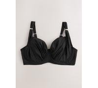 Next Reggiseno bikini con ferretto Ultimate Support F-K Nero