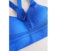 Next Reggiseno sportivo blu / bianco, Taglia S
