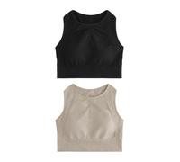 Next Reggiseno sportivo pietra / nero Donna Next 4XL-5XL