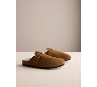 Next Sabot in pelle scamosciata con fibbia uk9eu43 Marrone