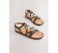 Next Sandali con cinturino uk1eu33 Marrone