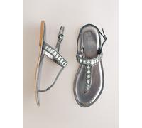 Next Sandali con infradito Forever Comfort decorati eu38 Metallizzato