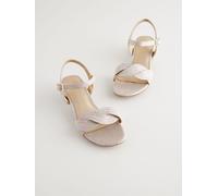 Next Sandali con tacco uk4eu37 Metallizzato