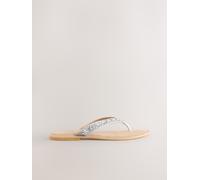 Next Sandali infradito con perline Forever Comfort Argento