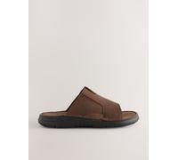 Next Sandali Sabot in pelle senza lacci uk8eu42 Marrone