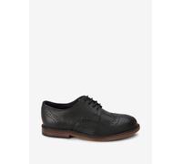 Next Scarpe brogue in pelle con lacci uk4eu37 Nero