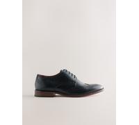 Next Scarpe brogue in pelle con suola a contrasto uk115eu46 Nero