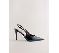 Next Scarpe con tacco a punta con cinturino posteriore eu39 Nero