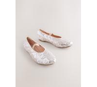 Next Scarpe da ballo con paillettes uk5eu38 crema