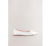Next Scarpe da ballo da Matrimonio con Farfallino e punta a punta Forever Comfort Wedding eu36 Bianco