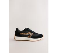 Next Scarpe da ginnastica jogger Forever Comfort con inserti in Pelle scamosciata sintetica e allacciatura stringate eu38 Nero