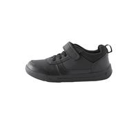 NEXT Scarpe da Ginnastica per la Scuola con Lacci Elastici - Pianta Larga (G) Nero