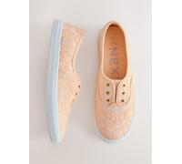 Next Scarpe da ginnastica slip-on in tela senza lacci eu38 rosa