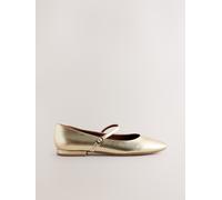 Next Scarpe Mary Jane con punta quadrata Forever Comfort eu41 Oro