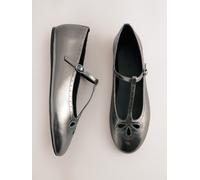 Next Scarpe Mary Jane in pelle Forever Comfort Marrone