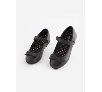 Next Scarpe Mary Jane per la scuola in pelle con fiocco uk3eu355 Nero