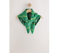 Next Sciarpa triangolare da collo in maglia morbidissima one verde