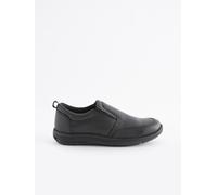 Next Scuola Mocassini in pelle uk15eu335 Nero