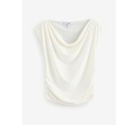 Next Senza maniche - Top drappeggiato 40 crema