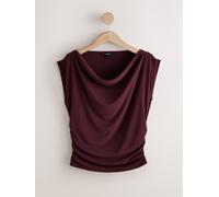 Next Senza maniche - Top drappeggiato 52 rosso