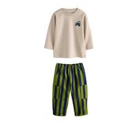 Next Set beige / marino / verde Bambini Next 92