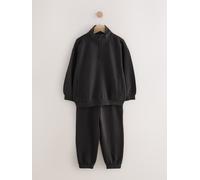 Next Set felpa con Collo a imbuto e Joggers in cotone (3-16anni) 134140cm Nero