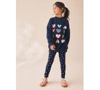 Next Set felpa e leggings (3-16anni) 122128cm blu