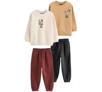 Next Set giallo / bordeaux / nero / bianco Bambini Next 92