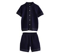 Next Set navy / offwhite Bambini Next 152