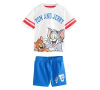 Next Set 'Tom Und Jerry' azzurro / grigio / rosso sangue / bianco Bambini Next 92 azzurro / grigio / rosso sangue / bianco